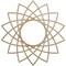Ekena Millwork Eleanor Wood Fretwork Pierced Ceiling Medallion, Hickory, 20"OD x 7 3/4"ID x 1/4"T CMWP20X20X0250EAHI - alternate 1